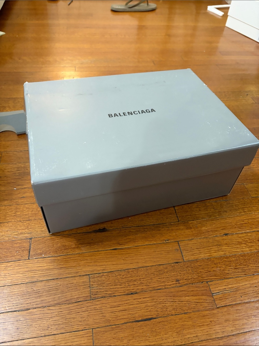 Balenciaga Grey Sock-Style Athletic Sneakers - Picture 4 of 4